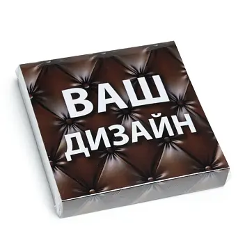 Шоколадний набір з молочного шоколаду 20г Оранжевый Бордовый Голубой Синий Золотистый Темно-синий Бежевый Желтый Белый Красный Фиолетовый Зеленый Темно-зеленый Коричневый Серебристый Черный Древесный Серый Розовый 30039-01