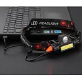 Фонарик налобный аккумуляторный LED USB Rechargable