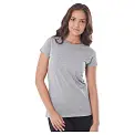 Футболка 'JHK' 'REGULAR PREMIUM T-SHIRT LADY' GREY MELANGE