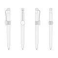 Ручка пластиковая 'Pin Pen'