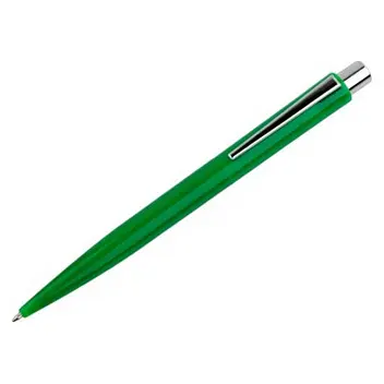 Ручка пластиковая 'AGATA' Серебристый Зеленый 15550-03