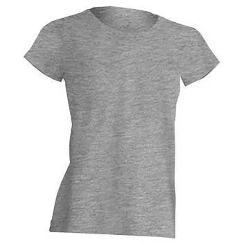 Футболка 'JHK' 'REGULAR LADY COMFORT' GREY MELANGE Серый 1596-13
