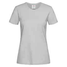 Футболка 'Stedman' 'Classic Women' Soft Grey