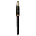 Ручка ролер 'Parker' SONNET 17 Matte Black Lacquer GT RB