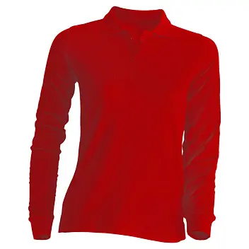 Футболка Поло 'JHK' 'POLO REGULAR LADY LS' RED Красный 1602-02