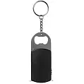 Брелок-рулетка 1м с фонариком и открывалкой