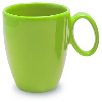 Чашка керамічна Otto 250 мл Зеленый 1792-26