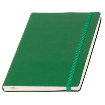 Записная книжка А5 'Mem'O!' в линейку 'Виннер' кремовый блок Зеленый 14250-07