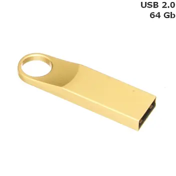 Флешка 'HORN' 64 Gb USB 2.0 Золотистый 15511-01