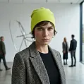 Шапка из хлопка