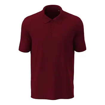 Футболка Поло 'Stedman' 'Harper Polo' мужская Black Opal Бордовый 13772-05