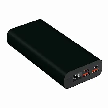 Універсальна мобільна батарея Powerbank 'Model B' 20000 mAh Черный 14758-22