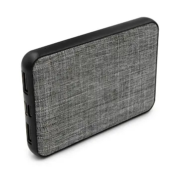 Повербанк PowerBank 5000 mAh Серый Черный 14862-01