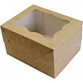 Коробка картонная Самосборная 150х120х90 мм крафт