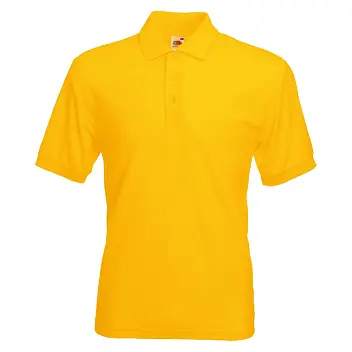 Футболка Поло мужская 'Fruit of the Loom' '65/35 Polo' Желтый 5712-02