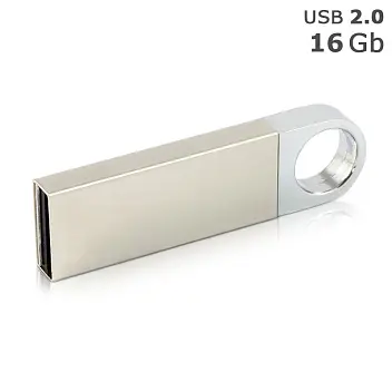 Флешка 'GoodRAM' 'UNITY' 16 Gb USB 2.0 Серебристый 4603-01