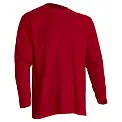 Футболка 'JHK' 'REGULAR T-SHIRT LS' RED
