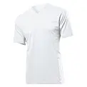 Футболка 'Stedman' 'Classic V-neck Men' White