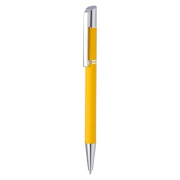 Ручка металлическая 'VIVA PENS' 'TESS LUX' Серебристый Желтый 8633-10