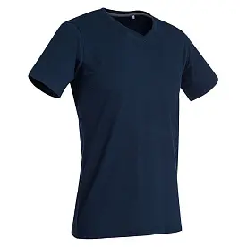 Футболка 'Stedman' 'Clive (V-neck)' Marine Blue