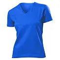 Футболка 'Stedman' 'Classic V-neck Women' Bright Royal