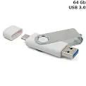 Флешка 'Twister Double' Type-C 64 Gb USB 3.0