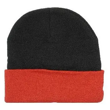 Шапка акрилова 'HeadWear' 'Acrylic Beanie-Toque' Черный Красный 8952-03