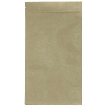 Дой-пак 210х380 крафт zip-замок (1000г кофе) Коричневый 12825-01