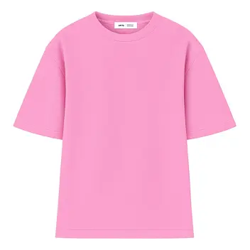 Футболка оверсайз 'RAY' 'OVERSIZE' Розовый 15331-13