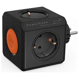 Мережевий розгалужувач PowerCube Original Remote SINGLE DE BLACK