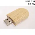 Флешка Классика деревянная 32 Gb USB 2.0