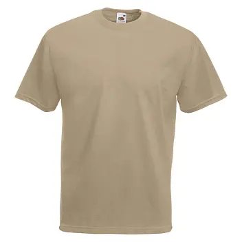 Футболка чоловіча 'Fruit of the Loom' 'Valueweight T' Бежевый 5695-06