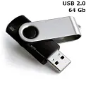 Флешка 'GoodRAM' 'TWISTER' 64 Gb USB 2.0 чорна