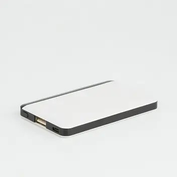 Зарядний пристрій PowerBank mini 2500 мА/год 1А Белый Черный 7239-01