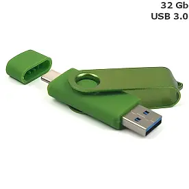 Флешка 'Twister Double' Type-C 32 Gb USB 3.0