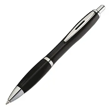 Ручка пластиковая Черный Серебристый 4449-03