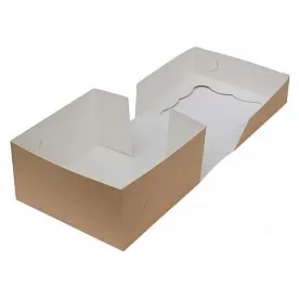 Коробка картонна Самозбірна 170х170х90 мм крафт