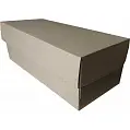 Коробка картонная Самосборная 320х140х110 мм бурая