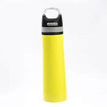 Термопляшка 'Madrid Bluetooth' glossy 735 мл Черный Желтый 30061-03