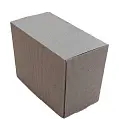 Коробка картонная Самосборная 160х85х110 мм бурая
