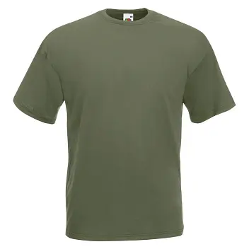 Футболка чоловіча 'Fruit of the Loom' 'Valueweight T' Зеленый 5695-12