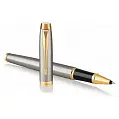 Ручка роллер 'Parker' IM 17 Brushed Metal GT RB