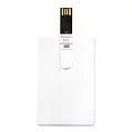 Флешка 'Credit card' пластикова 64 Gb USB 2.0
