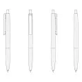 Ручка пластиковая 'Ritter Pen' 'Basic'