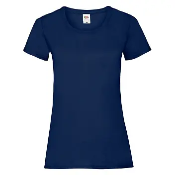 Футболка жіноча 'Fruit of the Loom' 'Ladies Valueweight T' Темно-синий 5702-17