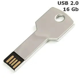 Флешка 'Key' металева 16 Gb USB 2.0
