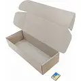 Коробка картонная Самосборная 440х160х95 мм бурая