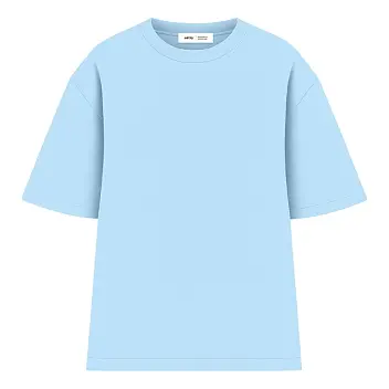 Футболка оверсайз 'RAY' 'OVERSIZE' Голубой 15331-14