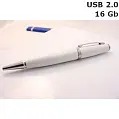 Флешка Ручка пластикова 16 Gb USB 2.0