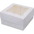 Коробка картонная Самосборная 170х170х90 мм белая